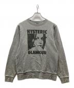 Hysteric Glamourヒステリックグラマー）の古着「プリントスウェット」｜グレー