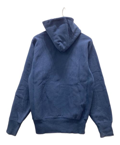 Hysteric Glamour（ヒステリックグラマー）Hysteric Glamour (ヒステリックグラマー) ロゴプルオーバーパーカー ネイビー サイズ:Sの古着・服飾アイテム
