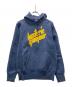 Hysteric Glamour（ヒステリックグラマー）の古着「ロゴプルオーバーパーカー」｜ネイビー