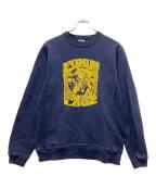 hystericヒステリック）の古着「プリントスウェット」｜ネイビー