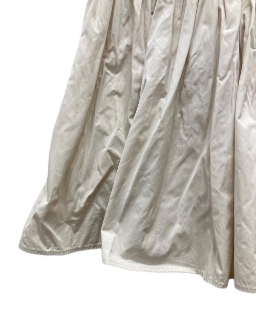 CLANE（クラネ）CLANE (クラネ) ボリュームティアードスカート ホワイト サイズ:1の古着・服飾アイテム