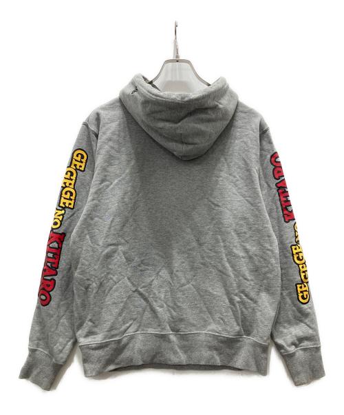 New Era（ニューエラ）New Era (ニューエラ) コラボプルオーバーパーカー グレー サイズ:Mの古着・服飾アイテム