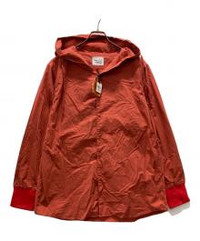 KATO'（カトー）の古着「フードシャツ」｜レッド