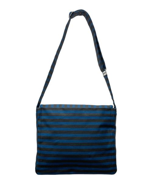 marimekko（マリメッコ）marimekko (マリメッコ) メッセンジャーバッグ ネイビーの古着・服飾アイテム