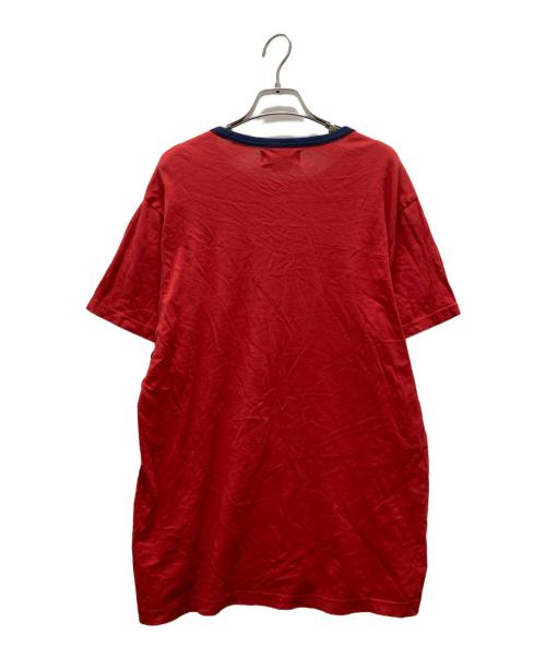 POLO RALPH LAUREN（ポロ・ラルフローレン）POLO RALPH LAUREN (ポロ・ラルフローレン) ロゴプリントTシャツ レッド サイズ:Lの古着・服飾アイテム