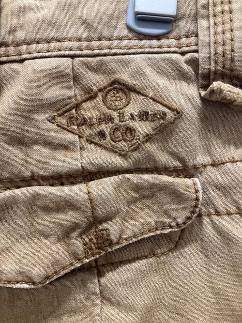 POLO RALPH LAUREN（ポロ・ラルフローレン）POLO RALPH LAUREN (ポロ・ラルフローレン) カーゴハーフパンツ ブラウン サイズ:33の古着・服飾アイテム