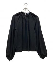 ORCIVAL（オーシバル）の古着「パフブラウス」｜ブラック