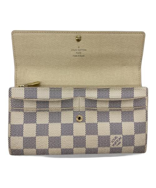 LOUIS VUITTON（ルイ ヴィトン）LOUIS VUITTON (ルイ ヴィトン) ポルトフォイユ・サラ ホワイトの古着・服飾アイテム