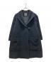 SANYO（サンヨー）の古着「アンゴラコート」｜ブラック