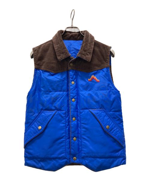 GAP（ギャップ）GAP (ギャップ) AVIATOR NATION (アビエーターネーション) 古着 コーデュロイリバーシブルベスト ブラウン サイズ:Sの古着・服飾アイテム