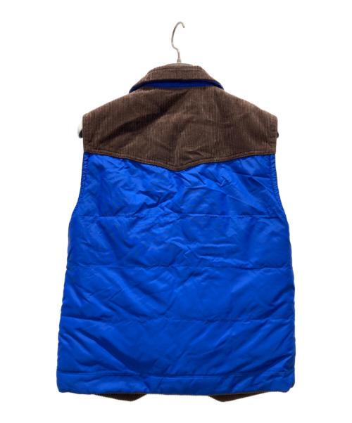 GAP（ギャップ）GAP (ギャップ) AVIATOR NATION (アビエーターネーション) 古着 コーデュロイリバーシブルベスト ブラウン サイズ:Sの古着・服飾アイテム