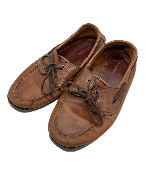 L.L.Bean（エルエルビーン）L.L.Bean (エルエルビーン) デッキシューズ ブラウン サイズ:7 1/2の古着・服飾アイテム