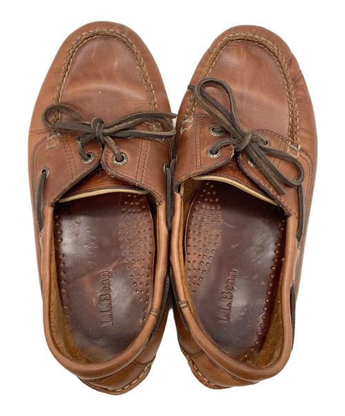 L.L.Bean（エルエルビーン）L.L.Bean (エルエルビーン) デッキシューズ ブラウン サイズ:7 1/2の古着・服飾アイテム