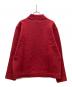 CHAPS RALPH LAUREN (チャップス ラルフローレン) ジップアップニット レッド サイズ:L：4000円