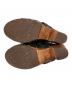 中古・古着 UGG (アグ) レザーサボサンダル ブラック サイズ:24：3000円