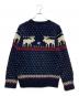 POLO RALPH LAUREN (ポロ・ラルフローレン) フェアアイルニット ネイビー サイズ:M：6000円