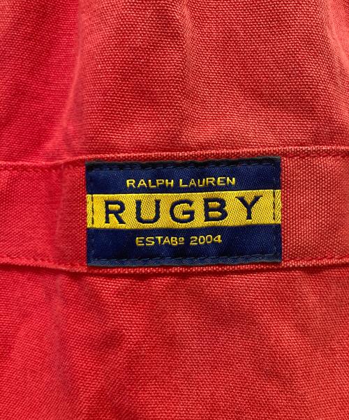 Rugby Ralph Lauren（ラグビーラルフローレン）Rugby Ralph Lauren (ラグビーラルフローレン) メッセンジャーバッグ レッドの古着・服飾アイテム