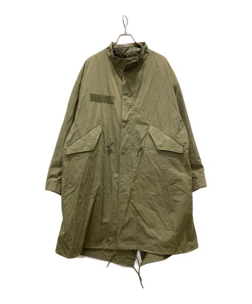 FREAK'S STORE（フリークスストア）FREAK'S STORE (フリークスストア) ライナー付モッズコート カーキ サイズ:Mの古着・服飾アイテム