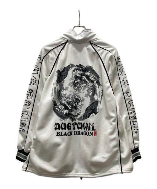 DOG TOWN（ドッグ タウン）DOG TOWN (ドッグ タウン) トラックジャケット ホワイト サイズ:記載無しの古着・服飾アイテム