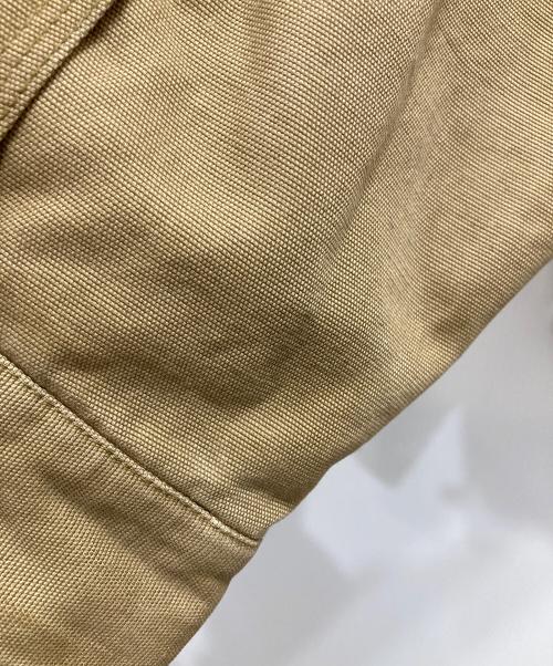 Eddie Bauer（エディーバウアー）Eddie Bauer (エディーバウアー) レザー襟ハンティングジャケット ベージュ サイズ:XLの古着・服飾アイテム