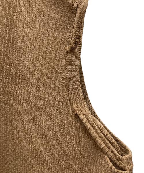 J.W.ANDERSON（ジェイダブリューアンダーソン）J.W.ANDERSON (ジェイダブリューアンダーソン) ワンショルダーワンピース ベージュ サイズ:Sの古着・服飾アイテム