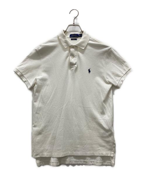 POLO RALPH LAUREN（ポロ・ラルフローレン）POLO RALPH LAUREN (ポロ・ラルフローレン) ポロシャツ ホワイト サイズ:Sの古着・服飾アイテム