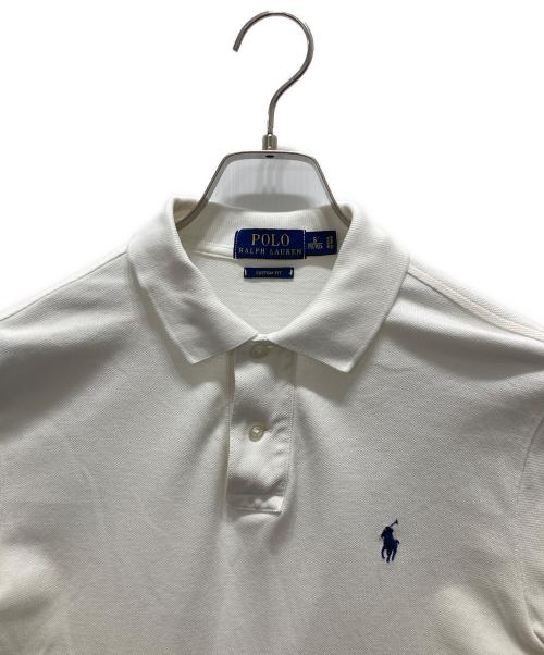 POLO RALPH LAUREN（ポロ・ラルフローレン）POLO RALPH LAUREN (ポロ・ラルフローレン) ポロシャツ ホワイト サイズ:Sの古着・服飾アイテム