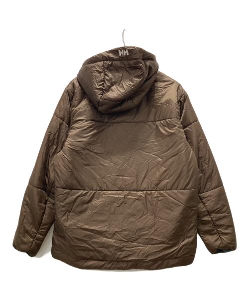 HELLY HANSEN（ヘリーハンセン）HELLY HANSEN (ヘリーハンセン) リバーシブル中綿ジャケット グリーン サイズ:Lの古着・服飾アイテム