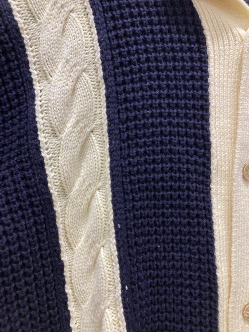 SPECIAL GUEST（スペシャルゲスト）SPECIAL GUEST (スペシャルゲスト) ニットカーディガン ネイビー サイズ:Lの古着・服飾アイテム