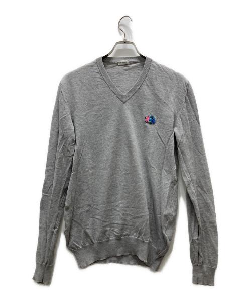 JIL SANDER（ジルサンダー）JIL SANDER (ジルサンダー) ニット グレー サイズ:50の古着・服飾アイテム