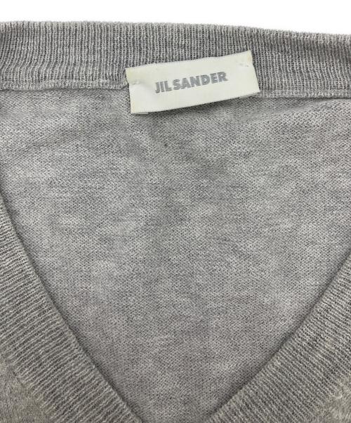 JIL SANDER（ジルサンダー）JIL SANDER (ジルサンダー) ニット グレー サイズ:50の古着・服飾アイテム