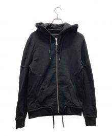 PREMIUM MOOD DENIM SUPERIOR（プレミアムムードデニムスーペリア）の古着「ジップパーカー」｜ブラック