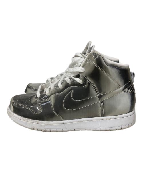 NIKE（ナイキ）NIKE (ナイキ) CLOT (クロット) DUNK HI / C シルバー サイズ:27.5の古着・服飾アイテム