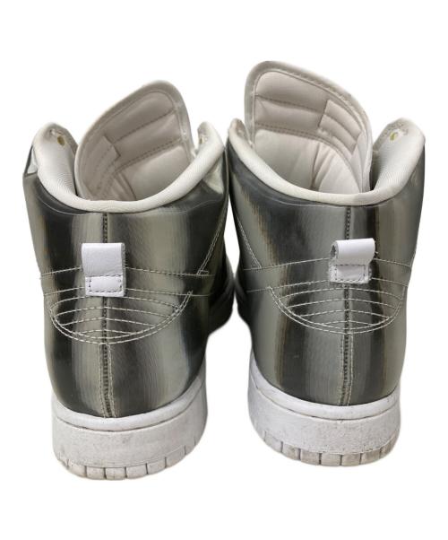 NIKE（ナイキ）NIKE (ナイキ) CLOT (クロット) DUNK HI / C シルバー サイズ:27.5の古着・服飾アイテム