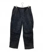 NIKE×stussyナイキ×ステューシー）の古着「Stripe Wool Pant」｜ブラック