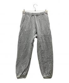 Snow peak（スノーピーク）の古着「スウェットパンツ」｜グレー
