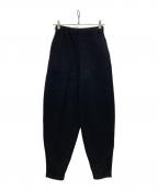 STEVEN ALANスティーブンアラン）の古着「BOUCLE EASY PANTS」｜ブラック