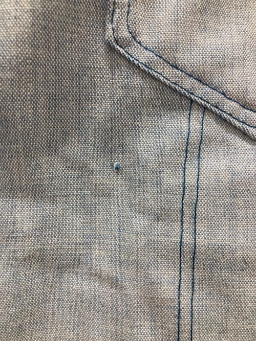 MONTGOMERY（モンゴメリー）MONTGOMERY (モンゴメリー) 60s~70sウエスタンシャツ スカイブルー サイズ:記載無しの古着・服飾アイテム