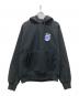 stussy（ステューシー）の古着「プルオーバーパーカー/Skateman Hoodie」｜ブラック