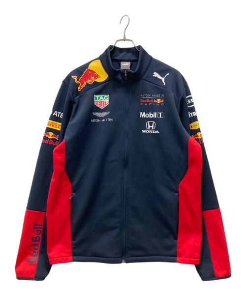 PUMA（プーマ）PUMA (プーマ) Red Bull (レッドブル) トラックジャケット ネイビー サイズ:XLの古着・服飾アイテム