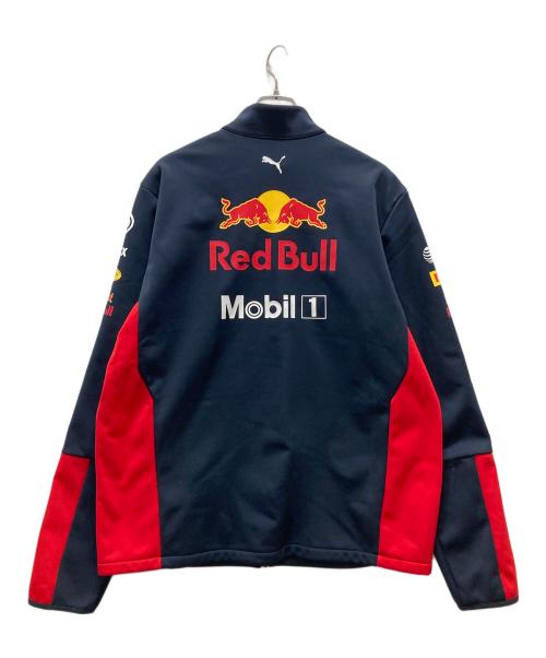 PUMA（プーマ）PUMA (プーマ) Red Bull (レッドブル) トラックジャケット ネイビー サイズ:XLの古着・服飾アイテム