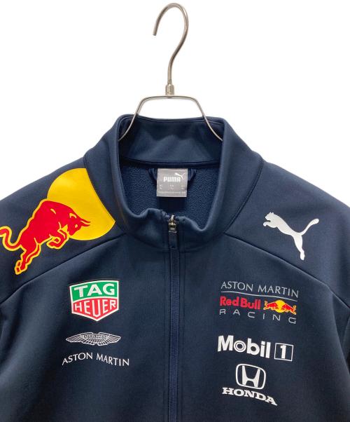 PUMA（プーマ）PUMA (プーマ) Red Bull (レッドブル) トラックジャケット ネイビー サイズ:XLの古着・服飾アイテム