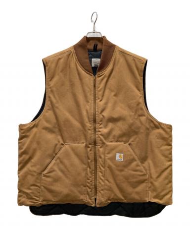 中古・古着通販】CarHartt (カーハート) USA製ダックベスト ブラウン
