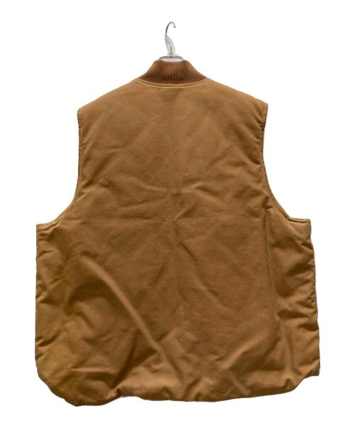 CarHartt（カーハート）CarHartt (カーハート) USA製ダックベスト ブラウン サイズ:3XLの古着・服飾アイテム
