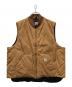 CarHartt（カーハート）の古着「USA製ダックベスト」｜ブラウン