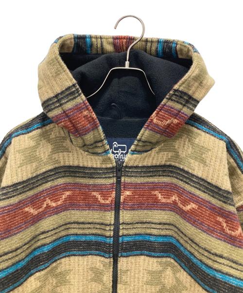 WOOLRICH（ウールリッチ）WOOLRICH (ウールリッチ) USA製 ネイティブ柄フルジップジャケット ベージュ サイズ:Mの古着・服飾アイテム