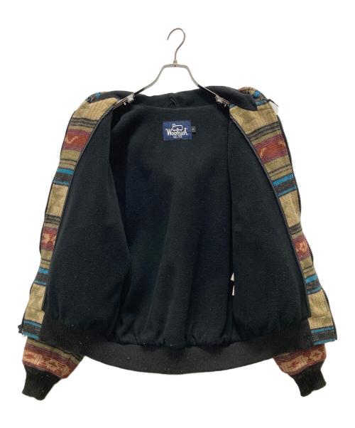 WOOLRICH（ウールリッチ）WOOLRICH (ウールリッチ) USA製 ネイティブ柄フルジップジャケット ベージュ サイズ:Mの古着・服飾アイテム