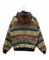WOOLRICH (ウールリッチ) USA製 ネイティブ柄フルジップジャケット ベージュ サイズ:M：7000円