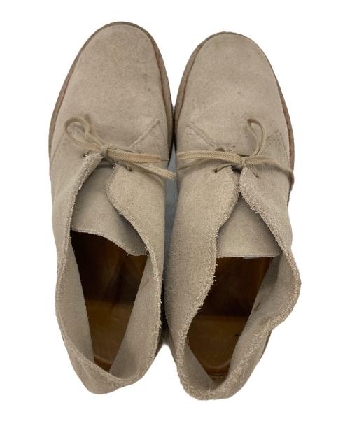 CLARKS（クラークス）CLARKS (クラークス) デザートシューズ グレー サイズ:8の古着・服飾アイテム