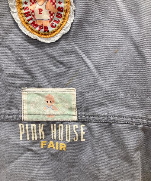 PINK HOUSE（ピンクハウス）PINK HOUSE (ピンクハウス) キューピー ジャンパースカート スカイブルー サイズ:表記無しの古着・服飾アイテム